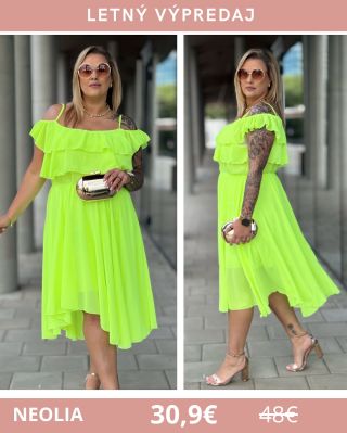 ✨ Letné asymetrické šaty NEOLIA ✨ UNI (cez prsia 120-135cm) 30,9€ ✨