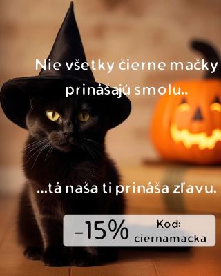 Mňau 🐾 Ja som čierna mačka a prinášam ti šťastie (a zľavu)! 🖤 Halloween je môj čas, a rozhodla som sa podeliť o trochu...